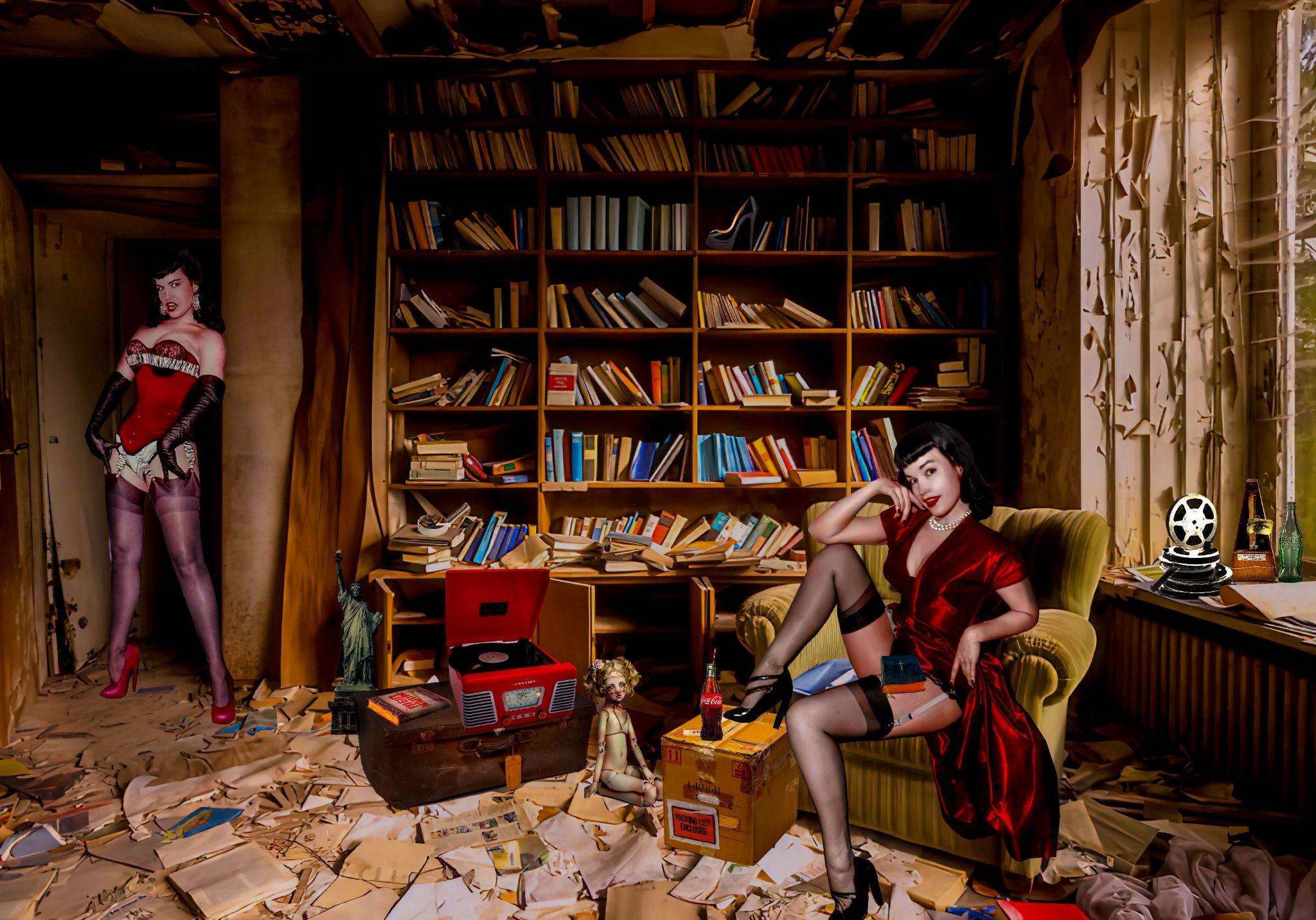 In the Library 